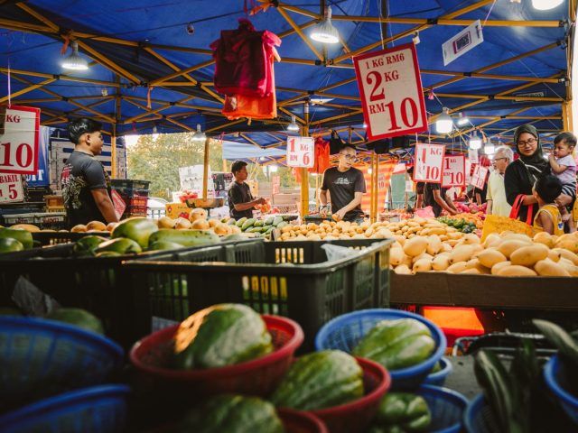 Gaya Street Sunday Market, Kota Kinabalu, Sabah, Malaysia
