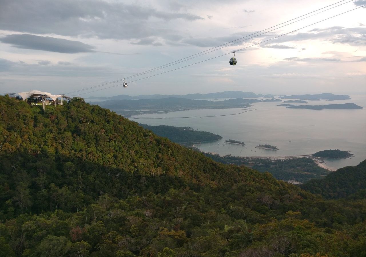 Langkawi Cable Car (SkyCab), Langkawi, Kedah, Malaysia