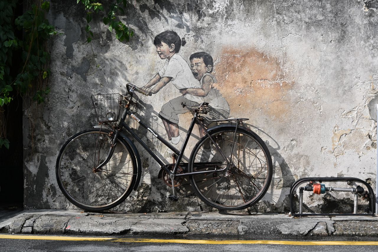 Penang Street Art, George Town, Penang, Malaysia